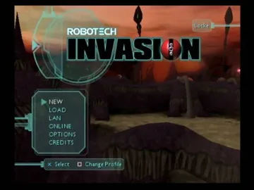 Robotech - Invasion screen shot title